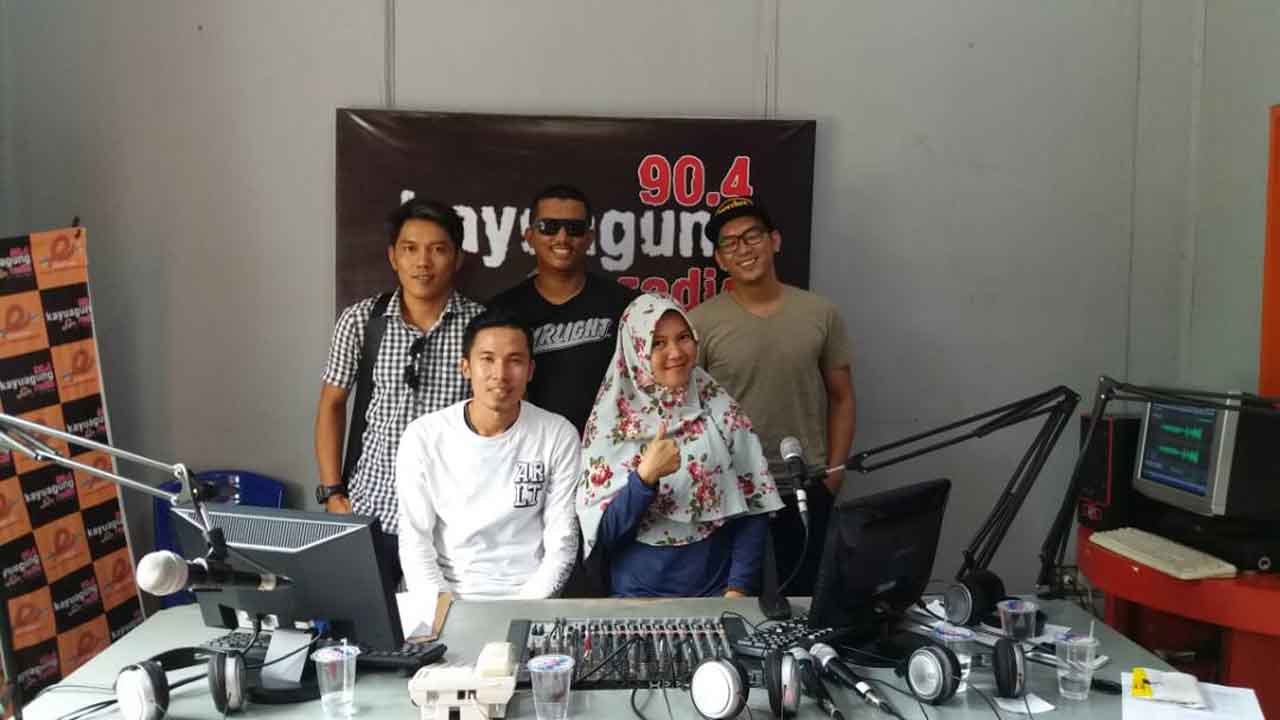 Arcybi Visit Radio RRI Pro 2 FM Palembang