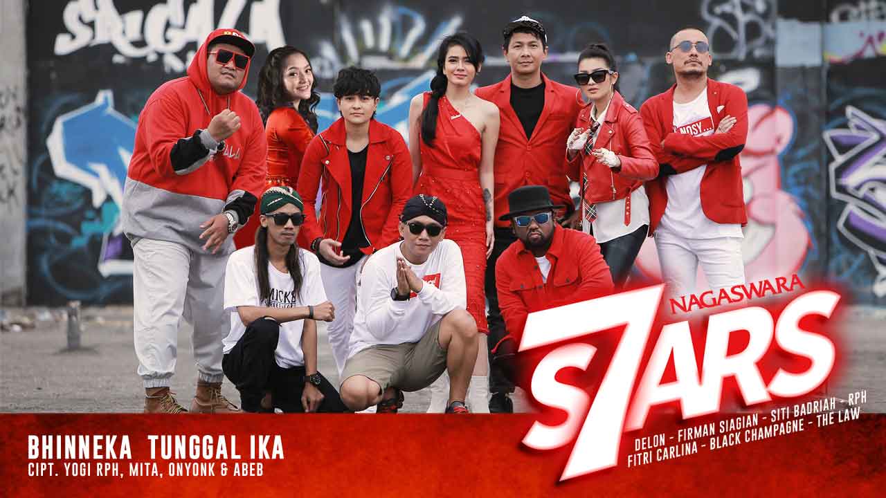 Single Terbaru NAGASWARA 7 STARS Berjudul Bhinneka Tunggal Ika