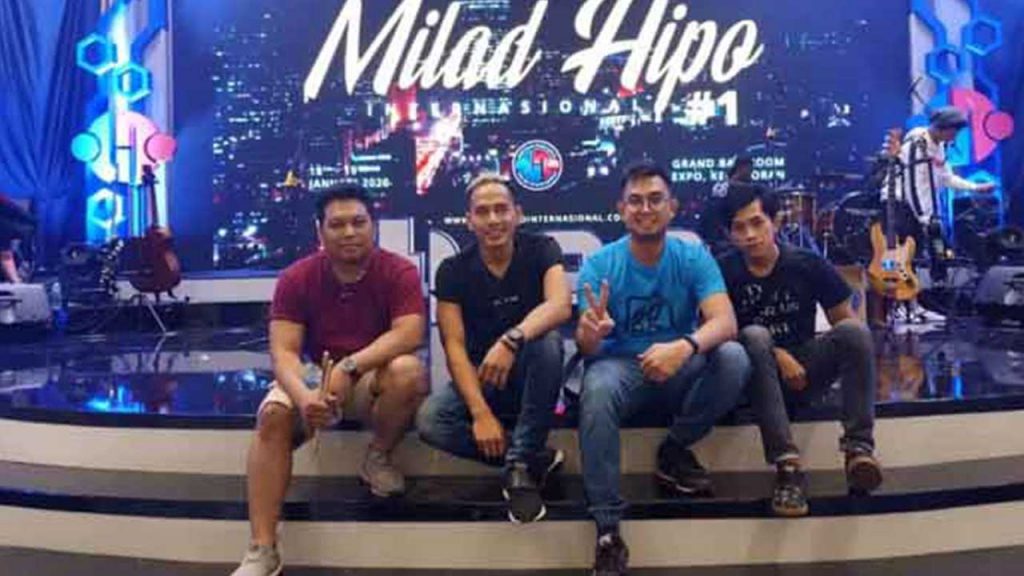 Merpati Band Sambut Milad Pertama HIPO Dukung Pengusaha Lokal
