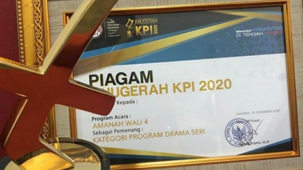 Memberi Inspirasi, 'Amanah Wali 4' Raih KPI Awards 2020