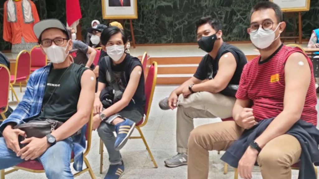 Merpati Band Dapat Kesempatan Ikut Vaksin Covid-19 Dibalai Kota