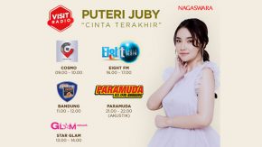 Halo-halo Bandung, Puteri Juby Hits "Cinta Terakhir" Visit Radio