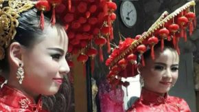 Kesya Salim Persiapan Lomba Jelang Tahun Baru China Imlek
