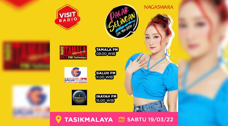 Sabtu dan Minggu Ini, Sandrina Visit Radio di Tasikmalaya & Bandung