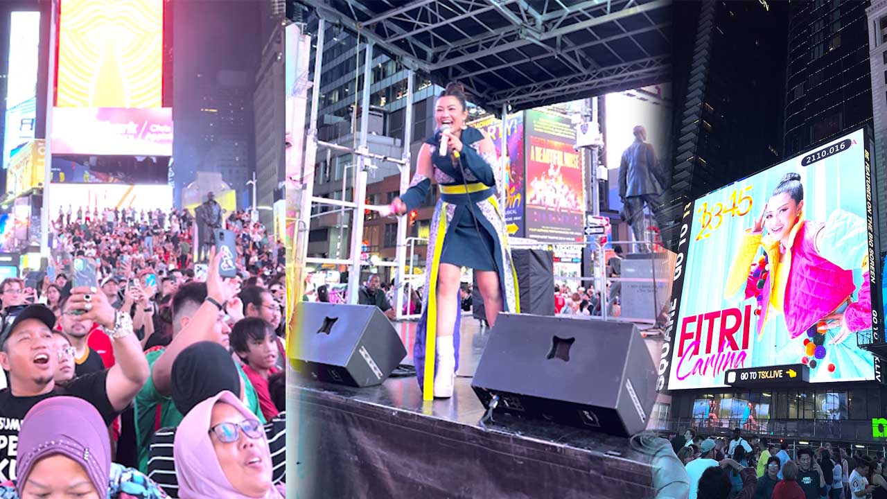 Fitri Carlina Bangga Agenda Times Square Kali Ini Lebih Sukses