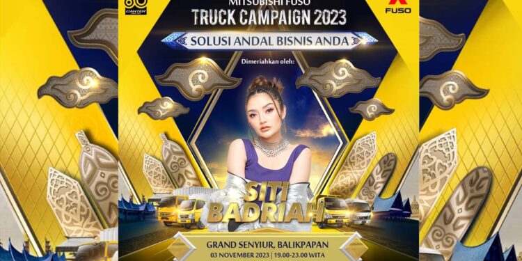 Siti Badriah Meriahkan “Mitsubishi Fuso Truck Campaign” 2023
