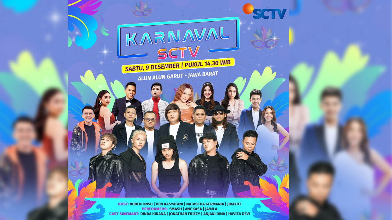 Angkasa Band dan Hesty Klepek Klepek Meriahkan Karnaval SCTV 1
